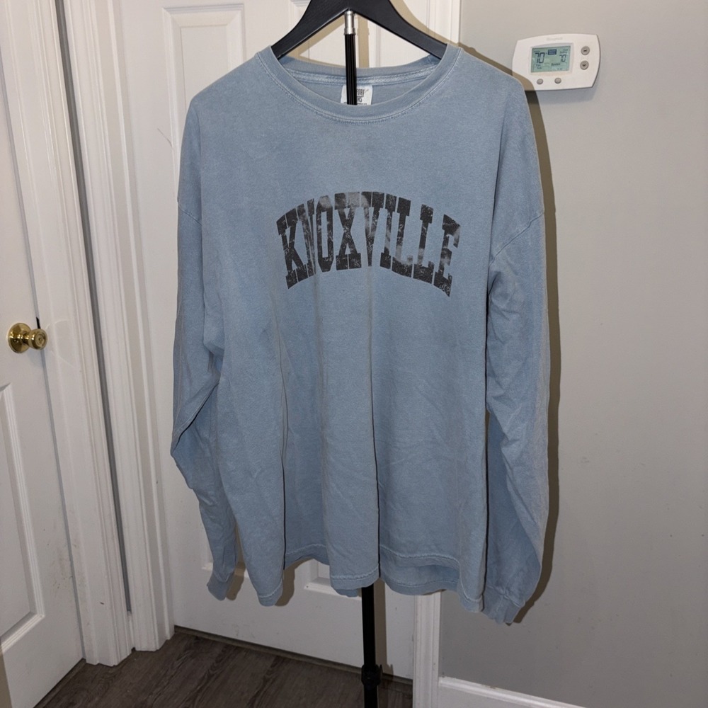 Comfort‎ Colors Knoxville distressed graphic long-sleeve 2XL Retro Inspired Soft